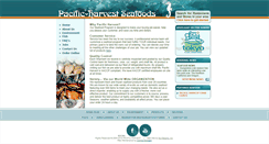 Desktop Screenshot of pacificharvestseafoods.com